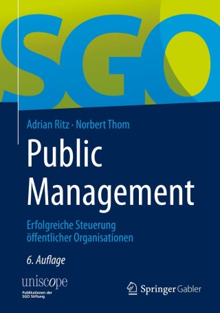 Titelbild: Public Management 6th edition 9783658258740