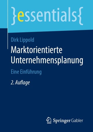 Cover image: Marktorientierte Unternehmensplanung 2nd edition 9783658260903