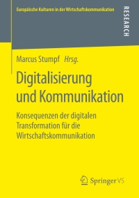 Cover image: Digitalisierung und Kommunikation 9783658261122