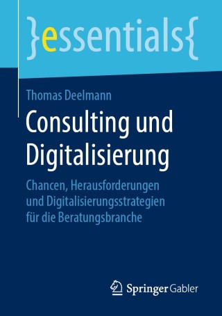 Cover image: Consulting und Digitalisierung 9783658261184