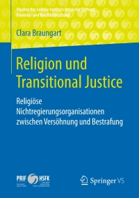 Titelbild: Religion und Transitional Justice 9783658261672