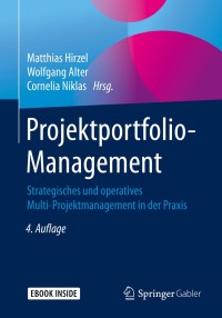 Cover image: Projektportfolio-Management 4th edition 9783658262594