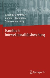 Cover image: Handbuch Intersektionalitätsforschung 9783658262914