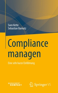 表紙画像: Compliance managen 9783658264208