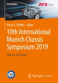 Immagine di copertina: 10th International Munich Chassis Symposium 2019 9783658264345