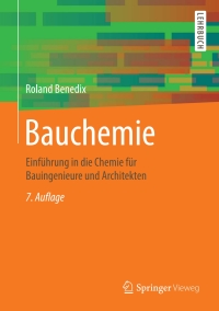 表紙画像: Bauchemie 7th edition 9783658264413