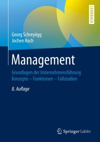 صورة الغلاف: Management 8th edition 9783658265137