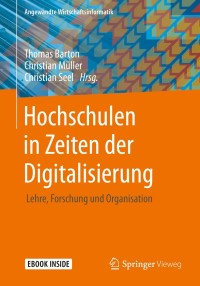 Cover image: Hochschulen in Zeiten der Digitalisierung 9783658266172