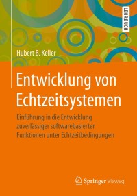 Cover image: Entwicklung von Echtzeitsystemen 9783658266400