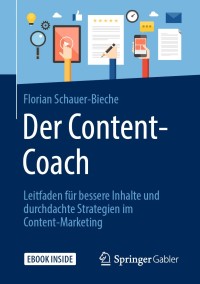 Imagen de portada: Der Content-Coach 9783658266547