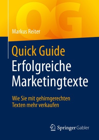 Cover image: Quick Guide Erfolgreiche Marketingtexte 9783658267056