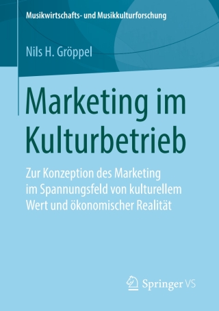 Cover image: Marketing im Kulturbetrieb 9783658267346