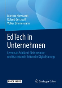 Cover image: EdTech in Unternehmen 9783658268435