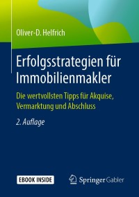 Cover image: Erfolgsstrategien für Immobilienmakler 2nd edition 9783658268640