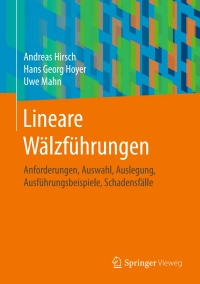 Cover image: Lineare Wälzführungen 9783658268763