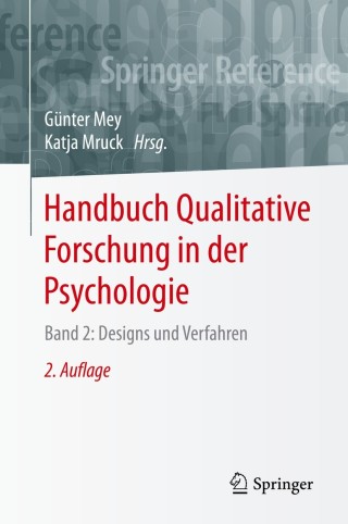 Cover image: Handbuch Qualitative Forschung in der Psychologie 2nd edition 9783658268862
