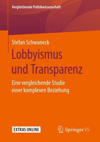 Cover image: Lobbyismus und Transparenz 9783658268985