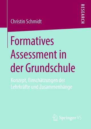 Cover image: Formatives Assessment in der Grundschule 9783658269203