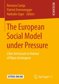 Cover image: The European Social Model under Pressure 9783658270421