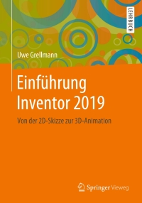 Cover image: Einführung Inventor 2019 9783658271244