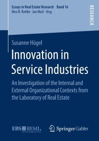 Cover image: Innovation in Service Industries 9783658271787