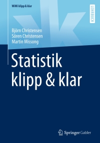 Cover image: Statistik klipp & klar 9783658272173