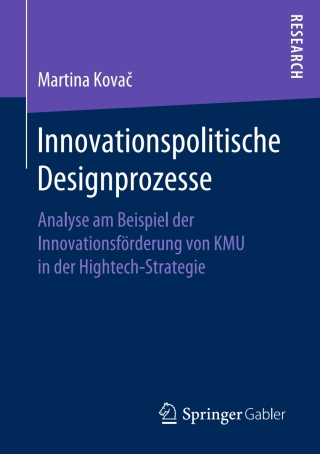 Cover image: Innovationspolitische Designprozesse 9783658272685