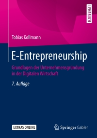 Immagine di copertina: E-Entrepreneurship 7th edition 9783658274283