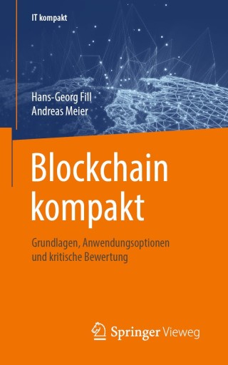 Cover image: Blockchain kompakt 9783658274603