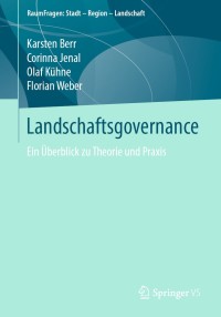 Imagen de portada: Landschaftsgovernance 9783658274832