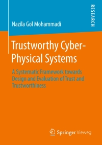 Cover image: Trustworthy Cyber-Physical Systems 9783658274870