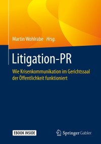Cover image: Litigation-PR 9783658274962