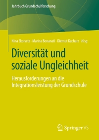 Immagine di copertina: Diversität und soziale Ungleichheit 9783658275280