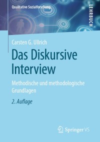 Cover image: Das Diskursive Interview 2nd edition 9783658275723