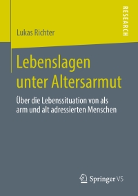 Imagen de portada: Lebenslagen unter Altersarmut 9783658276218