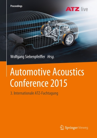 Cover image: Automotive Acoustics Conference 2015 9783658276478