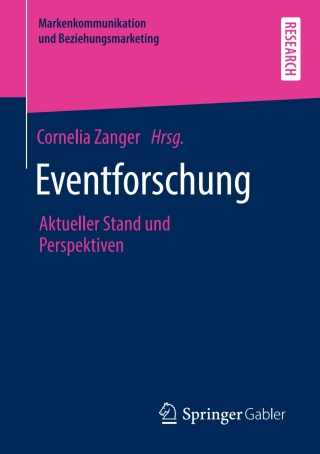 Cover image: Eventforschung 9783658276515