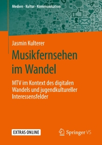 Imagen de portada: Musikfernsehen im Wandel 9783658277307