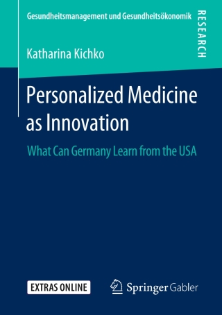 Imagen de portada: Personalized Medicine as Innovation 9783658278427