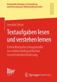 صورة الغلاف: Textaufgaben lesen und verstehen lernen 9783658278496