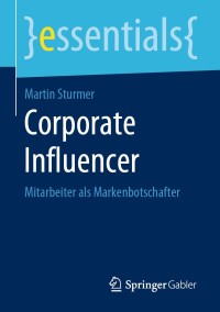 Cover image: Corporate Influencer 9783658278694