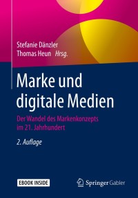 Imagen de portada: Marke und digitale Medien 2nd edition 9783658279073
