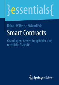 Cover image: Smart Contracts 9783658279622