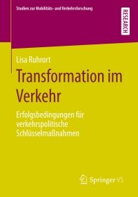 Cover image: Transformation im Verkehr 9783658280017