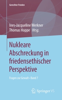 Imagen de portada: Nukleare Abschreckung in friedensethischer Perspektive 9783658280581