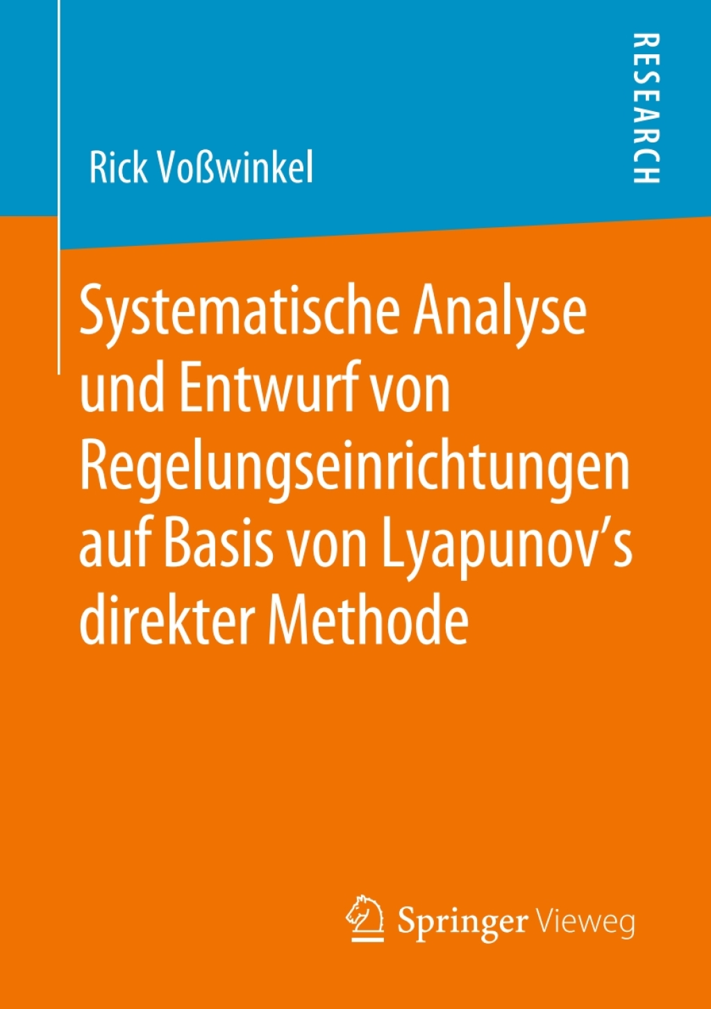 ISBN 9783658280604 product image for Systematische Analyse und Entwurf von Regelungseinrichtungen auf Basis von Lyapu | upcitemdb.com