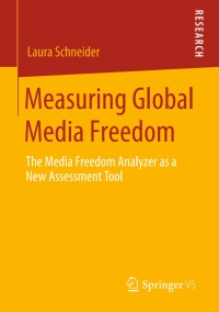 Cover image: Measuring Global Media Freedom 9783658280949