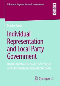 Cover image: Individual Representation and Local Party Government 9783658281021