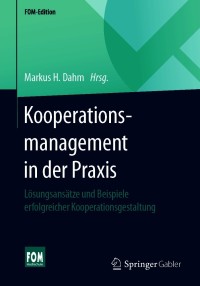 Cover image: Kooperationsmanagement in der Praxis 9783658281113