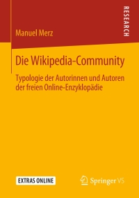 Cover image: Die Wikipedia-Community 9783658281137
